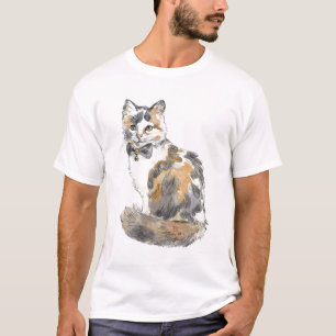 Extravagant Calico Cat T-Shirt