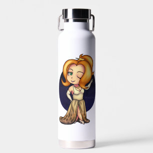 Extravagant Chibi Girl Trinkflasche