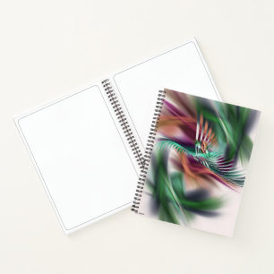 Extravagant Dancer Abstrakt Notizbuch