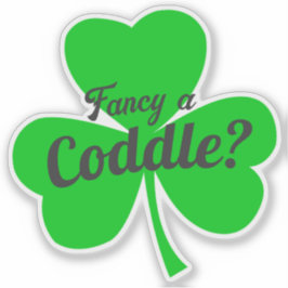 Extravagant ein kuscheliger Irish Food Joke Aufkleber