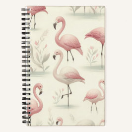 Extravagant Flamingo Notizbuch