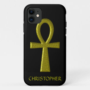 Extravagant Gold Ankh iPhone 11 Hülle