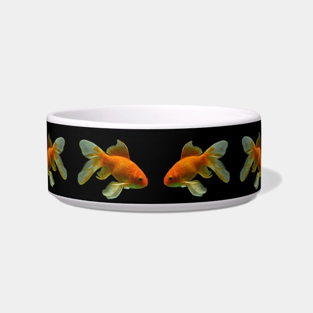 Extravagant Goldfish Cat Bowl Napf (Vorderseite)