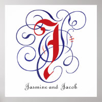 Extravagant Gothic Caps Letter J, 300dpi PNG