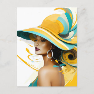EXTRAVAGANT HAT PARADE #5 POSTKARTE