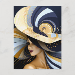 EXTRAVAGANT HAT PARADE #9 POSTKARTE