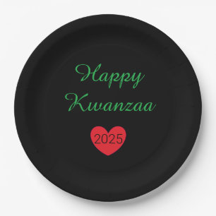 Extravagant Kwanzaa Pappteller