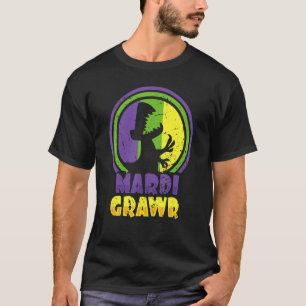 Extravagant Mardi Gras Party Kostume Mardi Grawr T-Shirt