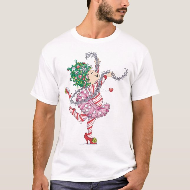 _+Extravagant-Nancy-chrismas_+Shirt T-Shirt (Vorderseite)