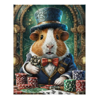 Extravagant Pants hat Flush, Guinea Pig spielen Po