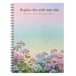 Extravagant Pastell Floral Notebook Notizblock