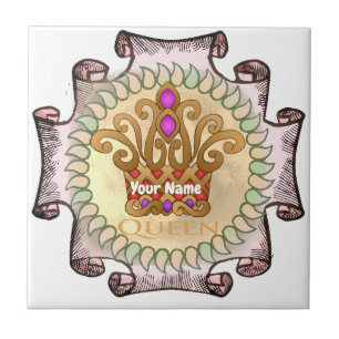 Extravagant Queen Crown Fliese