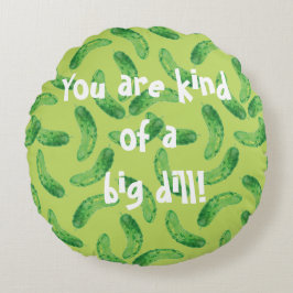 Extravagant! Rundes Kissen