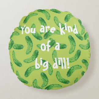 Extravagant! Rundes Kissen