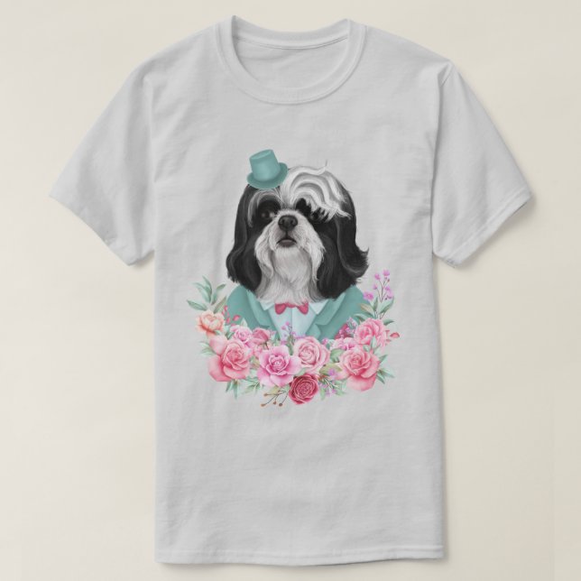 Extravagant Shih Tzu T-Shirt (Design vorne)