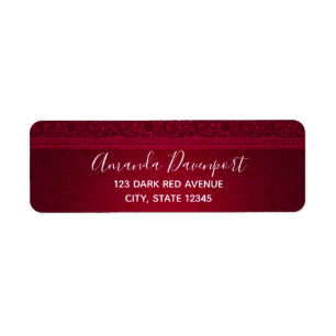 Extravagant und elegant roter Hintergrund Stilvoll