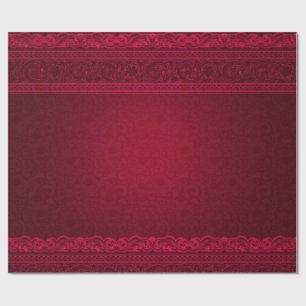 Extravagant und elegant roter Hintergrund Stilvoll Geschenkpapier