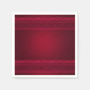 Extravagant und elegant roter Hintergrund Stilvoll Serviette