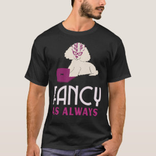 Extravagant wie immer Sassy Weibchen Poodle T-Shirt