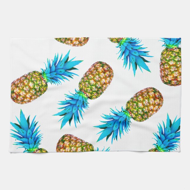 Extravagante Ananas Geschirrtuch (Horizontal)