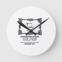 extravagante Badezimmerregeln