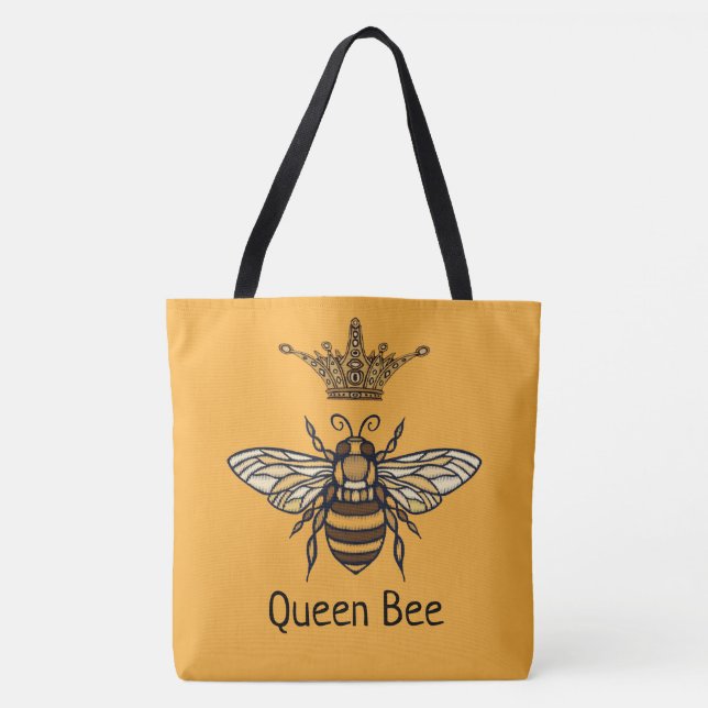 Extravagante Bienenkönigin personalisieren Tote Ba (Vorderseite)