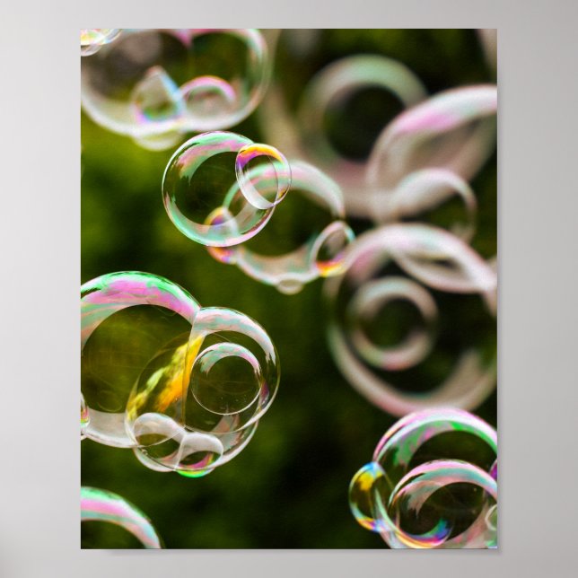 extravagante Blasen Poster (Vorne)