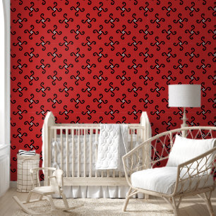 Extravagante Blume Tapete