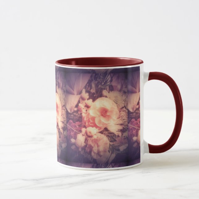 Extravagante Blume Tasse (Rechts)