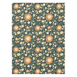 Extravagante Boho-Blume Tischdecke