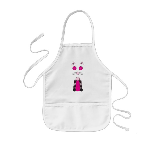 EXTRAVAGANTE CAT KINDERSCHÜRZE (Vorne)