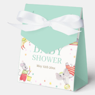 Extravagante Circus Karneval Animals Kinderdusche Geschenkschachtel