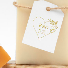 Extravagante Einfache Initialen Hochzeit Blume Grö Gummistempel