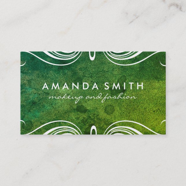 Extravagante Elemente Visitenkarte (Vorderseite)