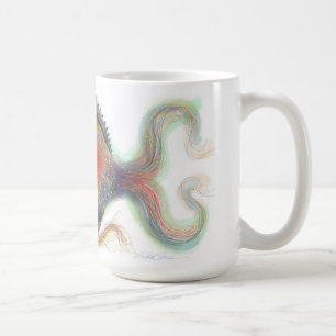Extravagante Fantasie-Fisch-Tasse Tasse