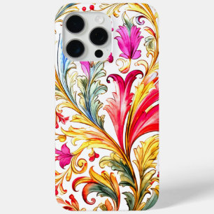 Extravagante florentinische Design Wasserfarben-Bl Case-Mate iPhone Hülle