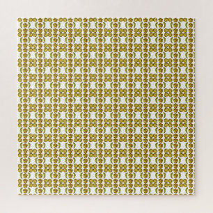 Extravagante Form Edelstein Puzzle