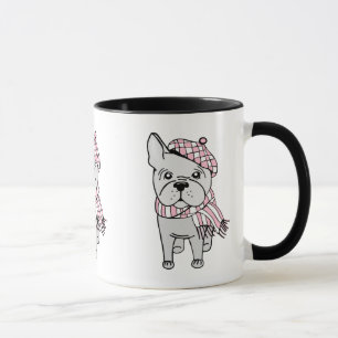 Extravagante französische Bulldog-Tasse Tasse
