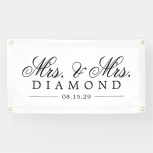 Extravagante Frau und Mrs. Car Banner