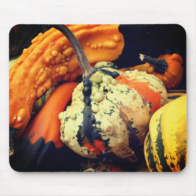 Extravagante Gourds-Natur Mousepad (Vorne)