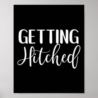 Extravagante Hochzeitsgeschenke mit Hitched Bride  Poster
