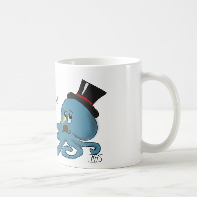 Extravagante Krake Tasse (Rechts)