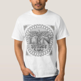 Extravagante Krankenschwester Caduceus LPN T-Shirt