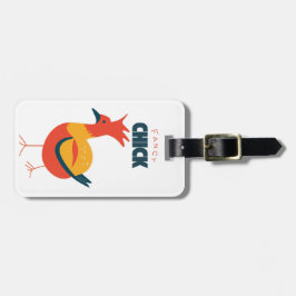 Extravagante Küken Gepäckanhänger