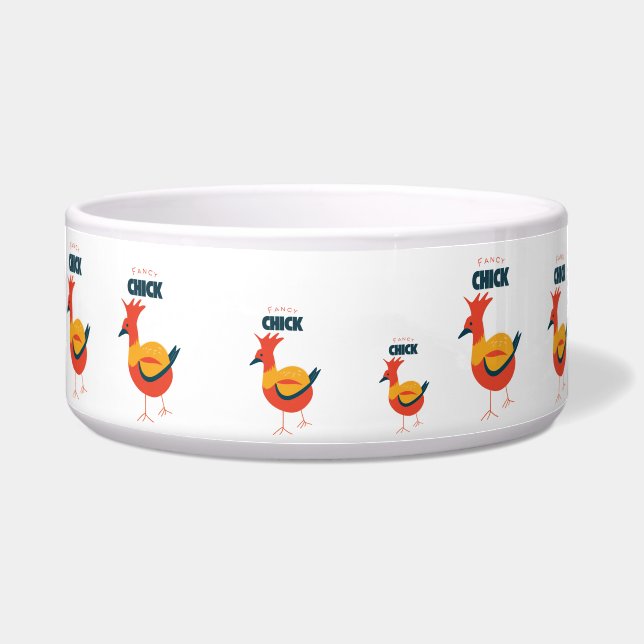 Extravagante Küken Napf (Vorderseite)