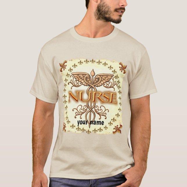 Extravagante Kupfer-Kadukusschwester T-Shirt (Vorderseite)