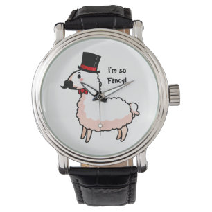 Extravagante Lama-Uhr Armbanduhr