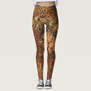 Extravagante Leggings-afrikanischer Leggings