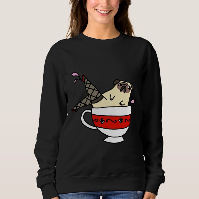 Extravagante Legs Teacup Mops Essential T - Shirt  (Vorderseite)