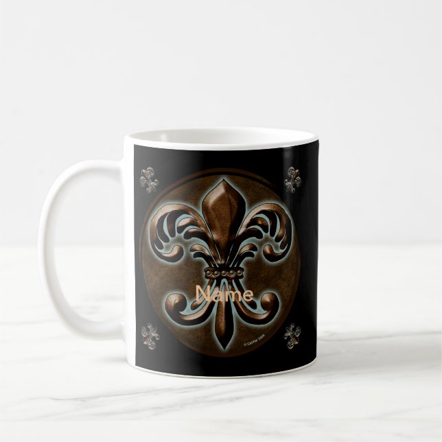 Extravagante Lilie Tasse (Links)